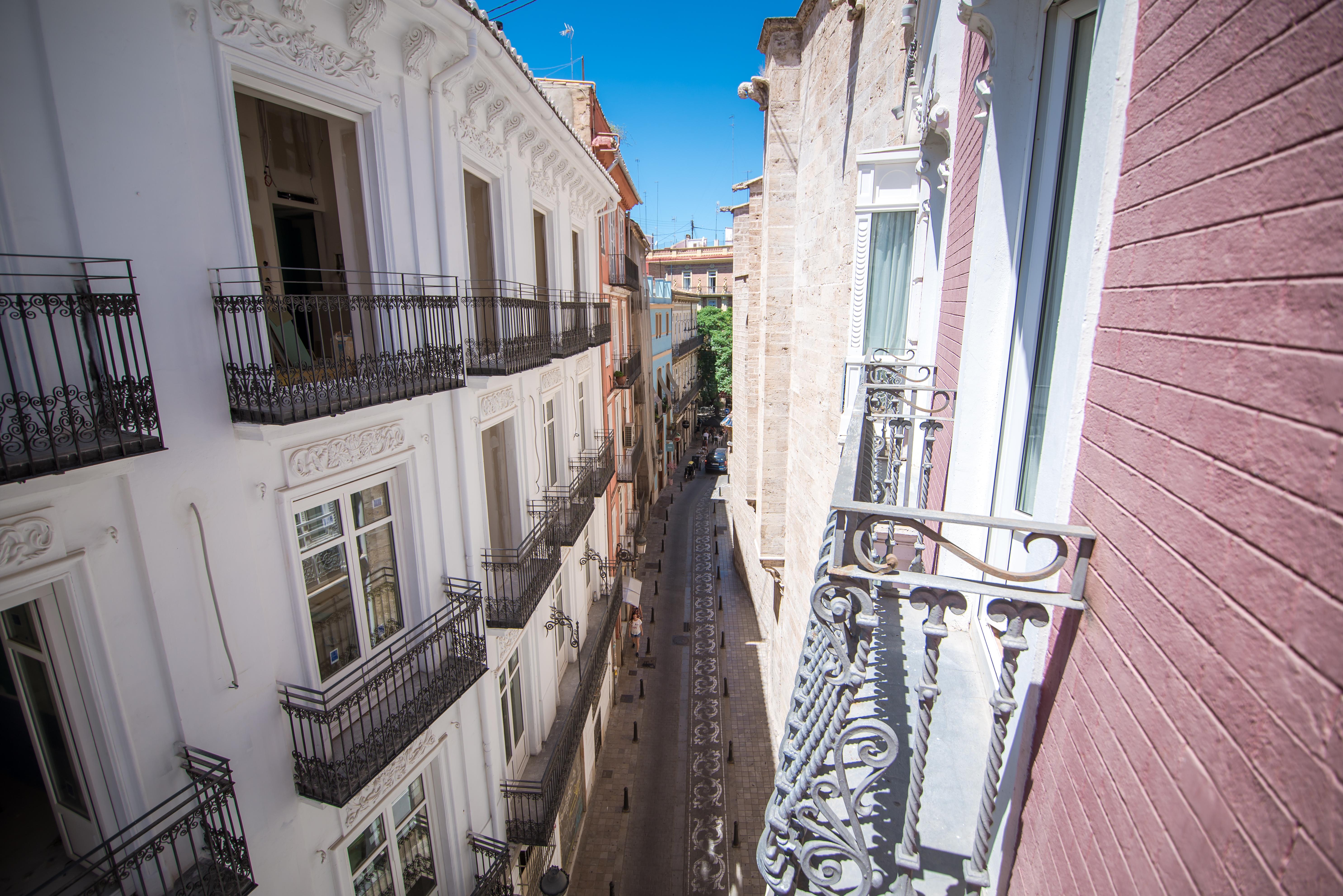 Petit Palace Plaza De La Reina Valencia Bagian luar foto